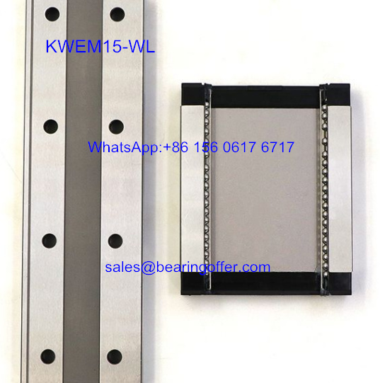 KWEM15-WL Linear Carriage KWEM15WL Guide Rail Block - Stock for Sale