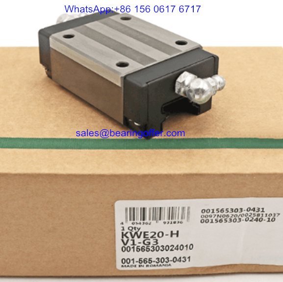 KWE20-H-V1-G3 Linear Carriage KWE20H Guide Rail Block - Stock for Sale