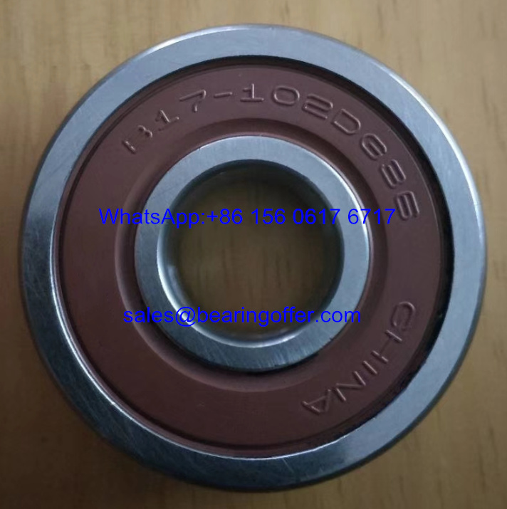 B17-102DG36 Alternator Bearing B17-102DDG36 Ball Bearing - Stock for Sale