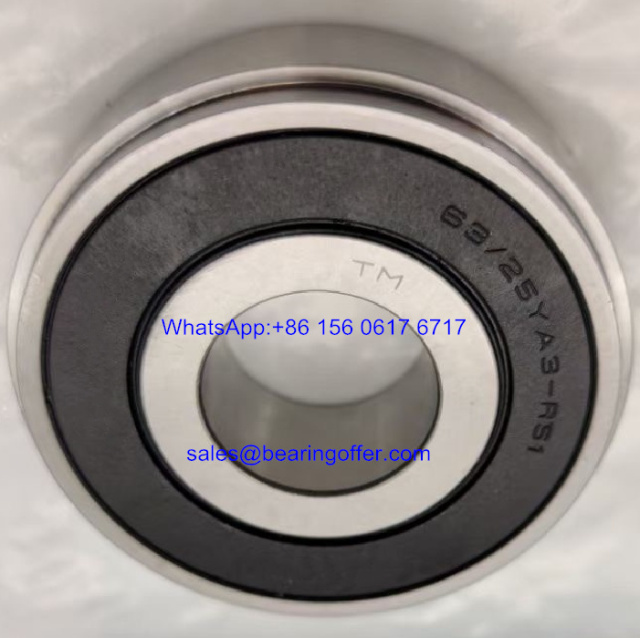 63/25YA3-RS1 Gearbox Bearing 63/25YA3-2RS1 Ball Bearing - Stock for Sale