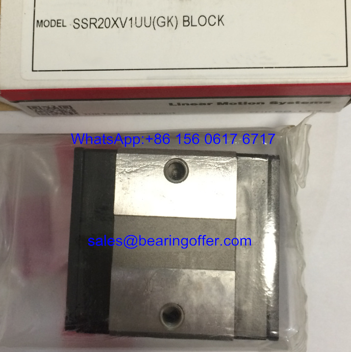 SSR30XV Guide Carriage SSR30XV1UU Linear Slider SSR30XV1SS - Stock for Sale