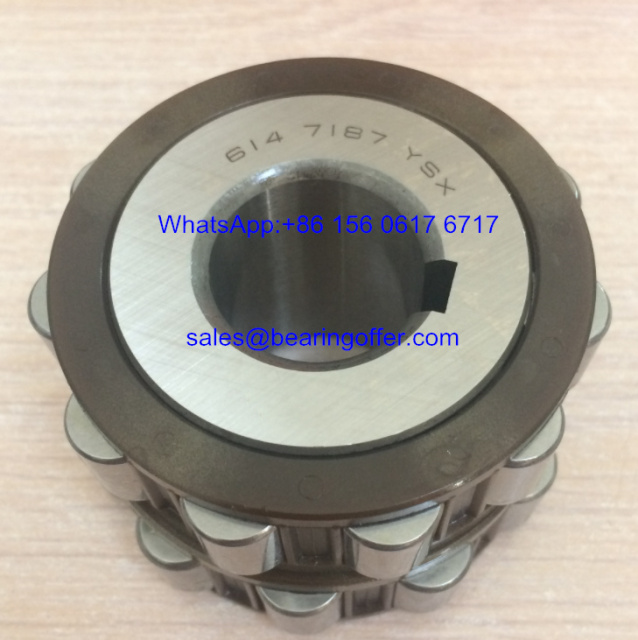 6147187YSX Eccentric Bearing 25x68.5x42 Roller Bearing 614 7187 YSX - Stock for Sale