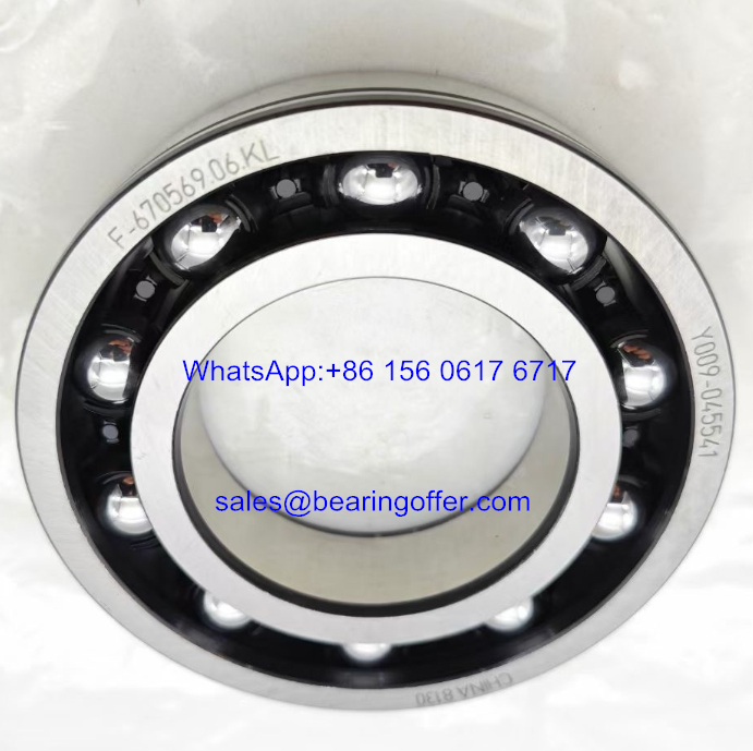 F-670569 Electric Vehicle Bearing 670569 Ball Bearing - Stock for Sale