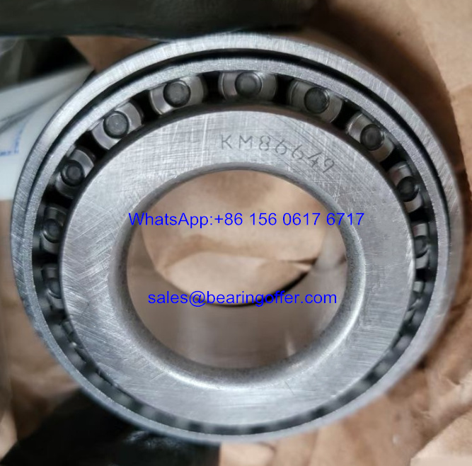 KM86649/KM86610 Automobile Bearing 30.162*64.292*21.433 Roller Bearing KM86649-KM86610 - Stock for Sale