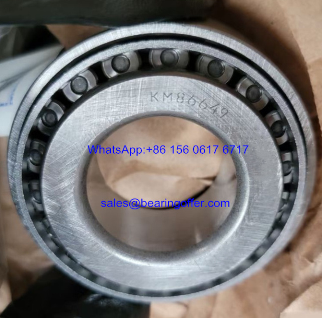 KM86649/KM86610 Automobile Bearing 30.162*64.292*21.433 Roller Bearing KM86649-KM86610 - Stock for Sale