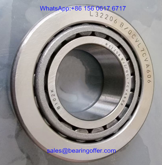32206B/QCVL7CVA606 Gearbox Bearing L32206B/QCVL7CVA606 Roller Bearing - Stock for Sale