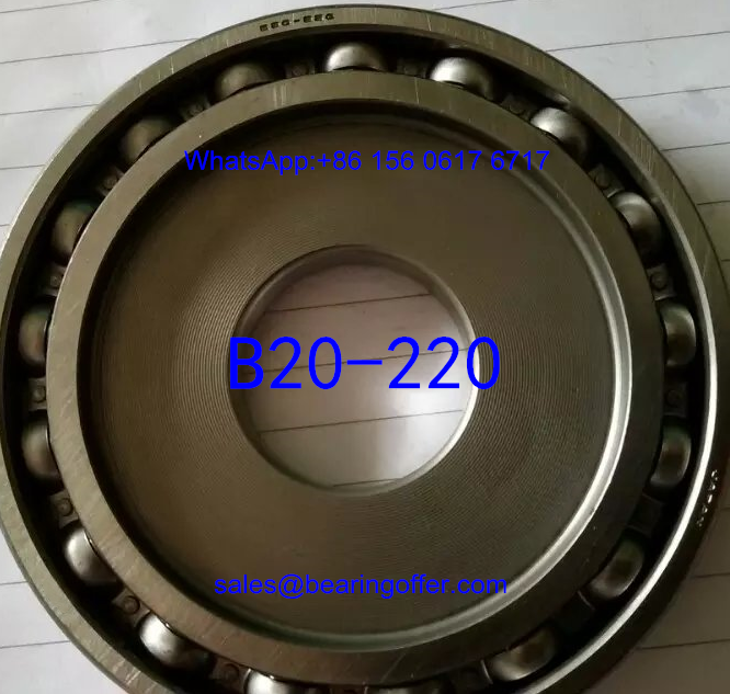 B20-220 Gearbox Bearing 820-220 Deep Groove Ball Bearing - Stock for Sale