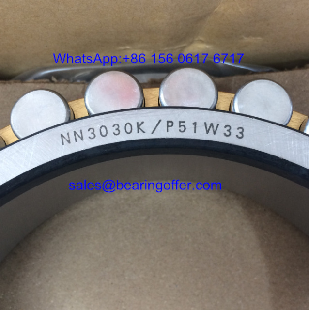 NN3030K/P51W33 Spindle Bearing 150x225x56 Roller Bearing NN3030K - Stock for Sale