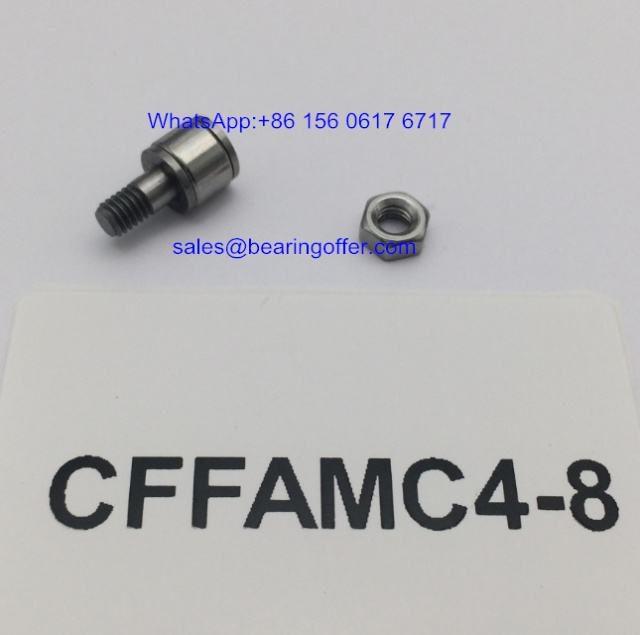 CFFAMC4-8 Stainless Cam Follower CFFAMC 4-8 Roller Bearing - Stock for Sale
