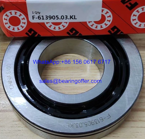 F-613905.03.KL Gearbox Bearing 37*80*17 Ball Bearing F-613905.03 - Stock for Sale