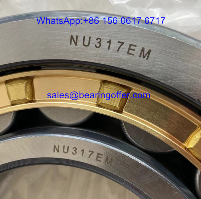 NU317EM Cylindrical Roller Bearing 85x180x41 Rolling Bearing NU317 - Stock for Sale