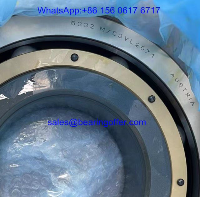 6332M/C3VL2071 Insulated Bearing 6332/C3VL2071 Insocoat Ball Bearing - Stock for Sale