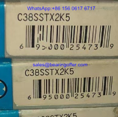 C38SST Spindle Bearing C38SSTX2K5 High Speed Ball Bearing - Stock for Sale