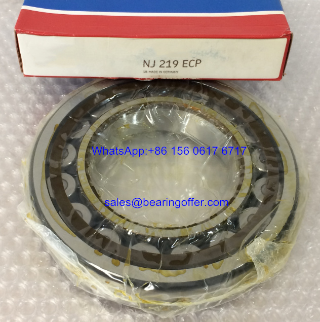 NJ219ECP Cylindrical Roller Bearing 95x170x32 Rolling Bearing 219EC - Stock for Sale