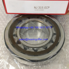 NJ315ECP Cylindrical Roller Bearing 75x160x37 Rolling Bearing 315EC - Stock for Sale