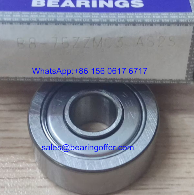 B8-75ZZMC3 Alternator Bearing B8-75C3 Ball Bearing - Stock for Sale