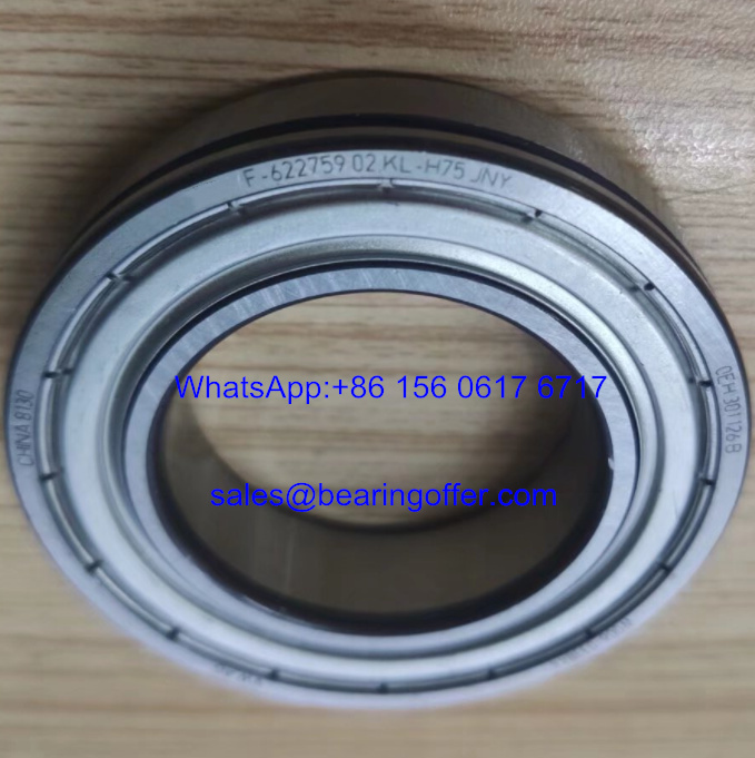 F-622759.02.KL-H75 Auto Bearing F-62275902KL-H75 Ball Bearing - Stock for Sale
