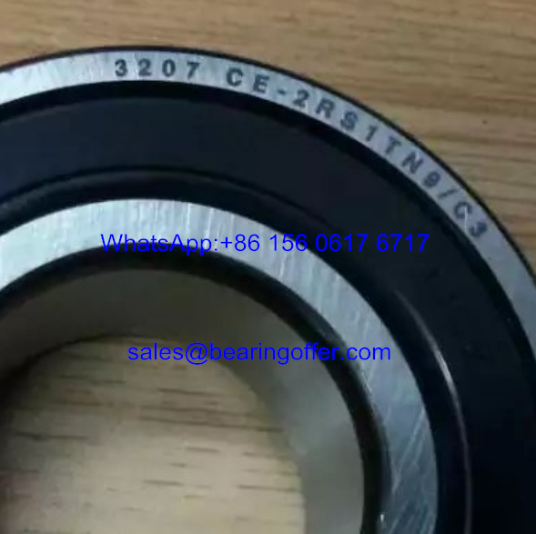 3207CE-2RS1TN9/C3 Angular Contact Ball Bearing 35x72x27 Ball Bearing - Stock for Sale