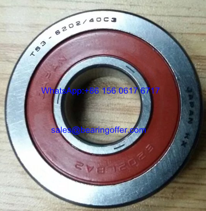 TS3-6202/40C3 Gearbox Bearing 15x40x11 Ball Bearing 6202/40 - Stock for Sale