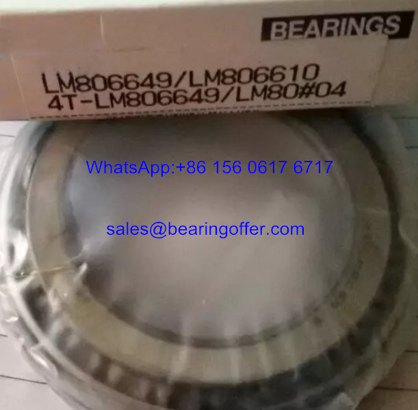 4T-LM806649/LM806610 Transmission Bearing 53.975x88.9x19.05 Roller Bearing - Stock for Sale