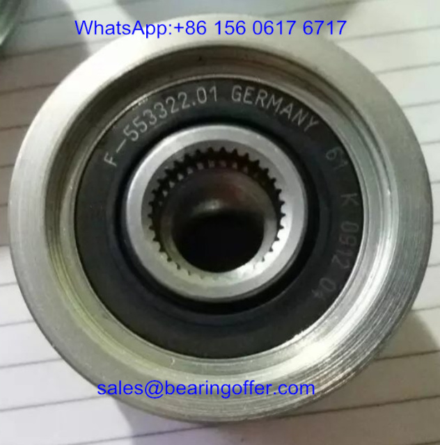 F-553322.01 Alternator Pulley Bearing F-553322 Clutch Bearing - Stock for Sale