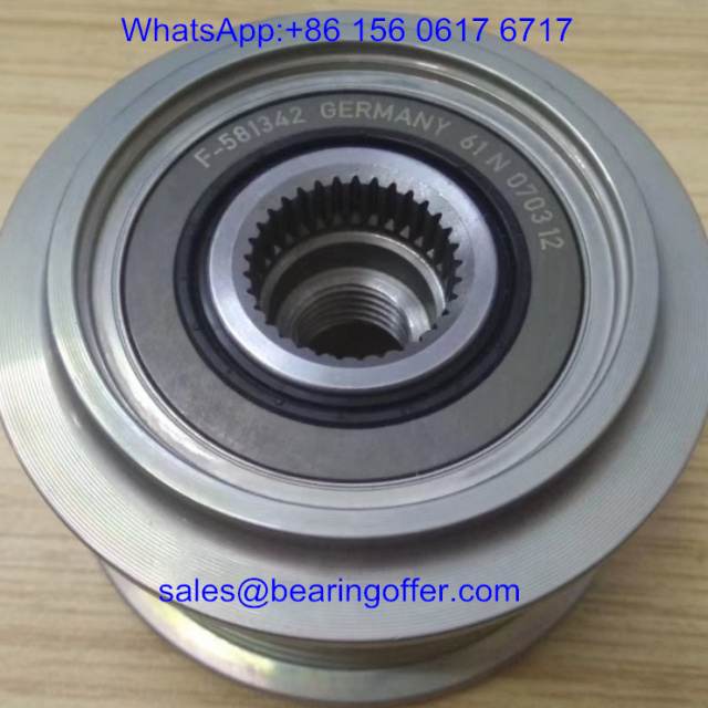 F-581342 Alternator Pulley Bearing 581342 Clutch Bearing - Stock for Sale