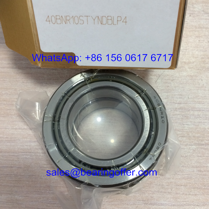 40BNR10STYNDBLP4 Precision Bearing 40x68x15 Ball Bearing 40BNR10 - Stock for Sale