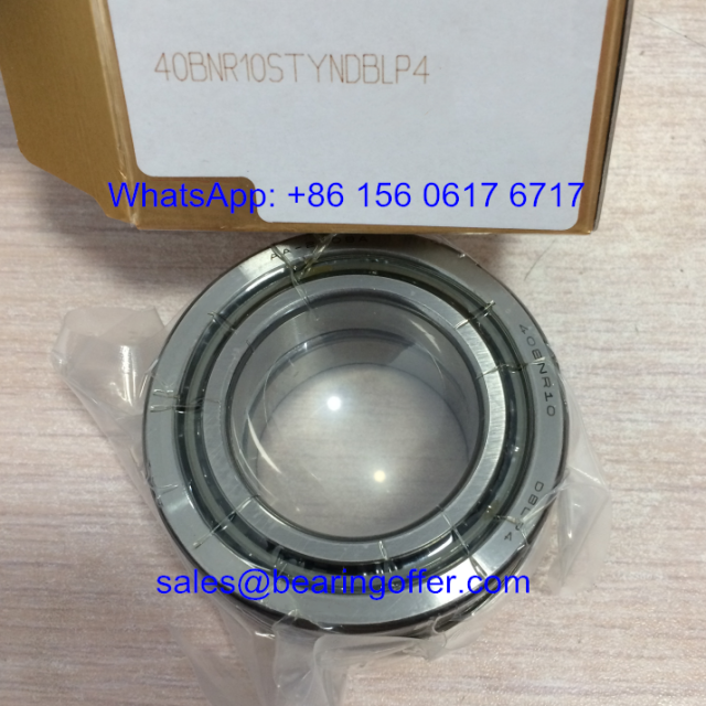 40BNR10STYNDBLP4 Precision Bearing 40x68x15 Ball Bearing 40BNR10 - Stock for Sale