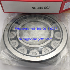 NU315ECJ Cylindrical Roller Bearing 75x160x37 Rolling Bearing - Stock for Sale