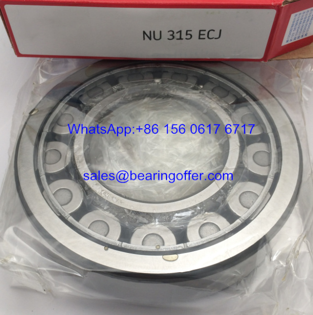 NU315ECJ Cylindrical Roller Bearing 75x160x37 Rolling Bearing - Stock for Sale