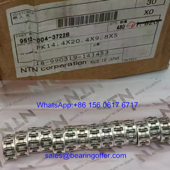 PK14.4X20.4X9.8X5 Transmission Bearing PK14.4X20.4X9.8 Roller Bearing - Stock for Sale