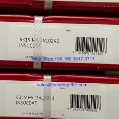 6319M/C3VL0241 Insocoat Ball Bearing 95x200x45 Insulated Bearing - Stock for Sale