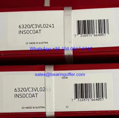 6320/C3VL0241 Insocoat Ball Bearing 100x215x47 Insulated Bearing - Stock for Sale