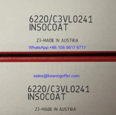 6220/C3VL0241 Insocoat Ball Bearing 100x180x34 Insulated Bearing - Stock for Sale