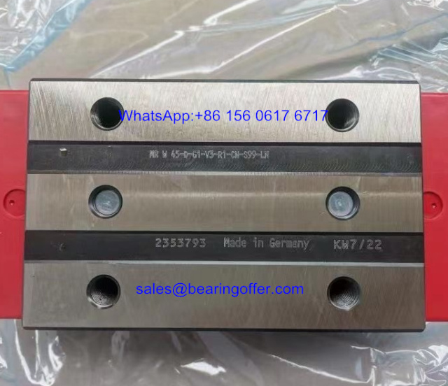 MRW45-D Linear Carriage 70x86x180 Guide Block MRW45-D-G1-V3 - Stock for Sale