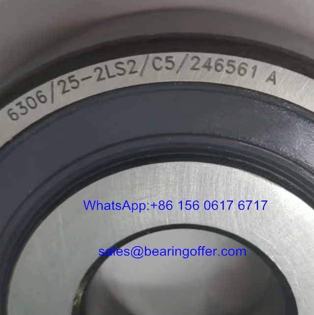 6306/25-2LS2/C5/246561A Auto Bearing 25x72x19 Ball Bearing 6306/25 - Stock for Sale