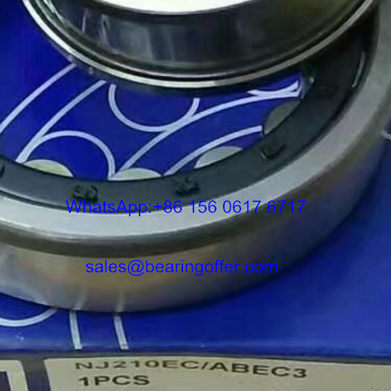 NJ210EC/ABEC3 Cylindrical Roller Bearing 50x90x20 Rolling Bearing - Stock for Sale