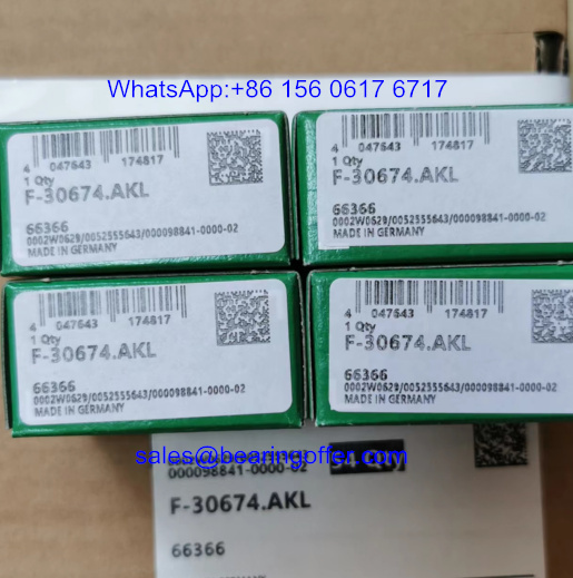 F-30674 Thrust Ball Bearing 10x25x13.9 Rolling Bearing F-30674.AKL - Stock for Sale
