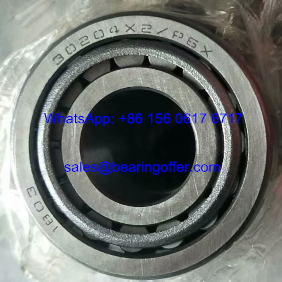 30204X2/P6X Transmission Bearing 20x47x15.5 Roller Bearing 30204X2P6X - Stock for Sale