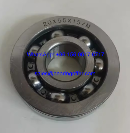 20X55X15 Gearbox Bearing 20X55X15/N Ball Bearing 20X55X15NR - Stock for Sale