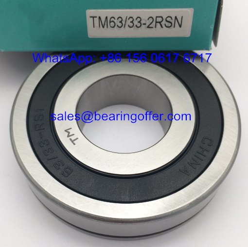 TM63/33-2RSN Gearbox Bearing 33x80x19 Ball Bearing TM63/33 - Stock for Sale