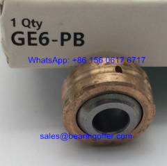 GE6PB Spherical Plain Bearing 6x16x9 Rolling Bearing GE6-PB - Stock for Sale
