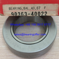 90363-40022 Clutch Release Bearing 40x67x20 Ball Bearing - Stock for Sale
