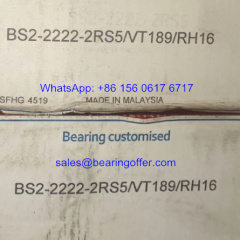 BS2-2222-2RS5/VT189/RH16 Spherical Roller Bearing 110x200x63 Rolling Bearing - Stock for Sale