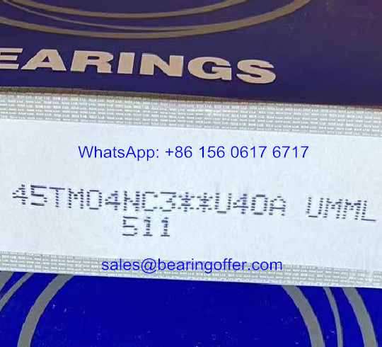 45TM04NC3**U40A Gearbox Bearing 45x110x29 Ball Bearing - Stock for Sale