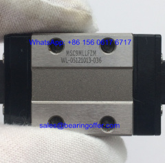 MSC9MLLFZM Linear Carriage MSC9M Guide Rail Block MSC9 - Stock for Sale