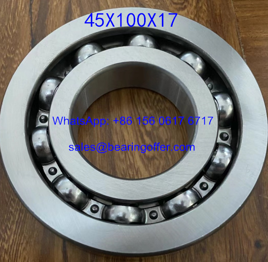 45X100X17 Transmission Bearing 45*100*17 Ball Bearing - Stock for Sale