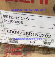 6008/35R1NC2C3 Transmission Bearing 35x68x15 Ball Bearing 6008/35N - Stock for Sale