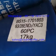 BS15-1701803 Transmission Bearing BS151701803 Ball Bearing - Stock for Sale