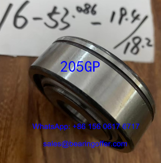205GP Agricultural Machinery Bearing 16x53.086x19.4 Ball Bearing - Stock for Sale